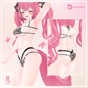 オリジナル3Dモデル「-花-Hana-」original 3D model 缩略图 4