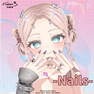 【6アバター対応】Y3K-茧- Nails