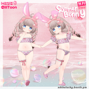 【無料Free】Summer Bunny 【15 avatar 对应！】#lucky3D 缩略图 5