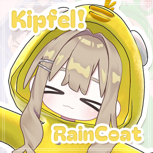 🐥「まめひなた & キプフェル」🐥 Baby Animal RainCoat 3Type