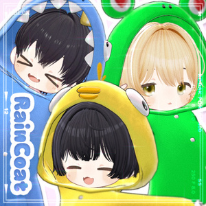 🐥「まめひなた & キプフェル」🐥 Baby Animal RainCoat 3Type 缩略图 2