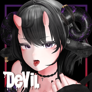 🖤「13アバター対応」🖤 4 Devil Horn, Sheep Ear, Tail