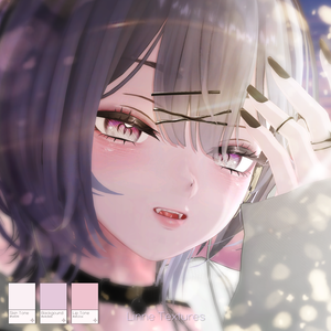 【SALE】💜「リンネ専用」💜 Linne Textures FullPack (2 Eyes, MakeUp, Body, Tongue, Cap, Glass)