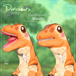 【SALE】Our Dream, 🦖Dinosaurs Suit🦖「36アバター対応」 缩略图 11