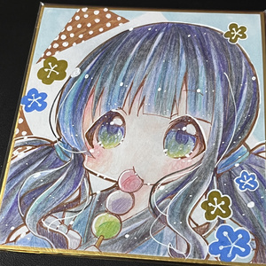 小色紙 リコリコ  井ノ上たきな