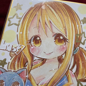 小色紙 フェアリーテイル ルーシィ ハッピー