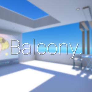 Balcony.