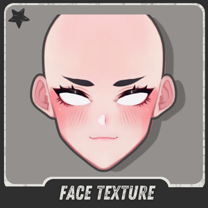| 𝐕𝐑𝐎𝐈𝐃 | Full Face Texture #5 (+Eyebrows,Eyeliner)