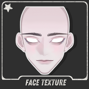 | 𝐕𝐑𝐎𝐈𝐃 | Full Face Texture #6 (+Eyebrows,Eyeliner)