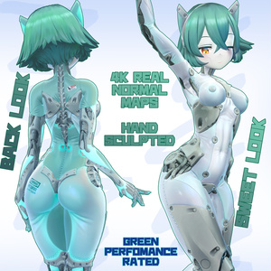 [３Dモデル]74鉄子[アバター] [VRC] 缩略图 2
