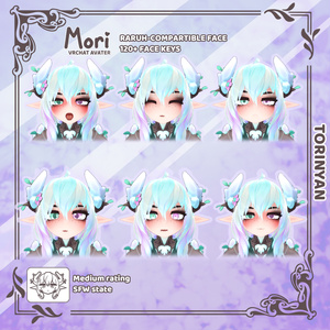 [３Dモデル] Mori [ 森 ] [アバター] [VRC] 缩略图 10