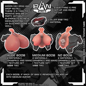 BAN Chest + Collar Upgrades [Torinyan] 缩略图 2