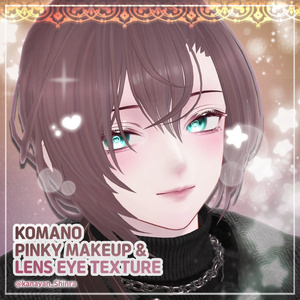 [ KOMANO/狛乃 ] komano pinky makeup & lens eye texture 缩略图 4