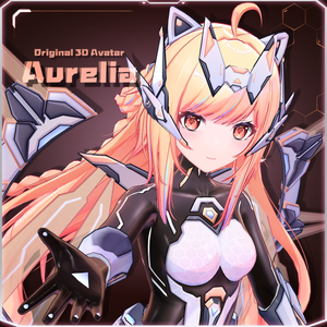 【オリジナル3Dモデル】Aurelia—ver1.1