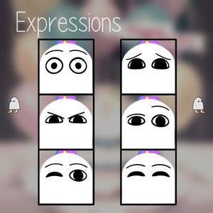 FREE Medjed 3D Avatar【VRC】 缩略图 2