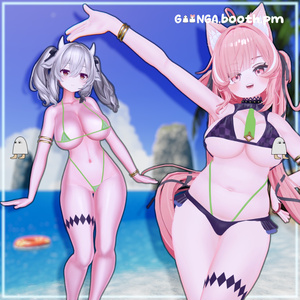 【10アバター対応】 Serpent Bikini VRC 缩略图 3