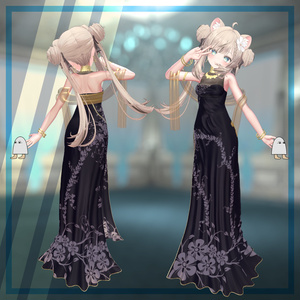 【7アバター対応】 Delightful Gown 缩略图 7