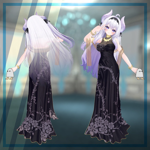 【7アバター対応】 Delightful Gown 缩略图 4