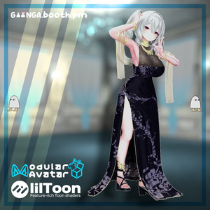 【7アバター対応】 Delightful Gown 缩略图 2