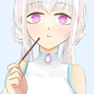 棒チョコ菓子もぐもぐ素材