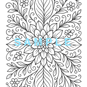 【無料配布/Free Distribution】塗り絵線画１/Coloring line drawing 1