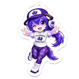 Chubby Numado Acrylic Keychain