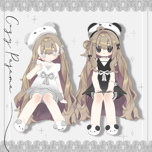 【まめふれんず⛌キプフェル】Cozy Pajama ♡ Dreamy Eye