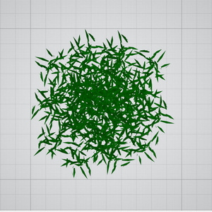 【3dモデル】草
