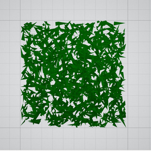 【3dモデル】草