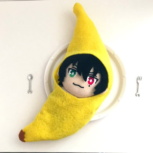 🍓と🍌の着ぐるみ