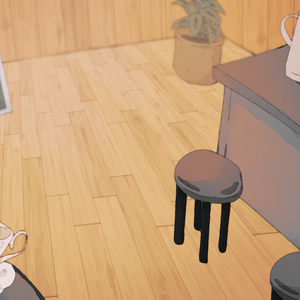 カフェ背景素材