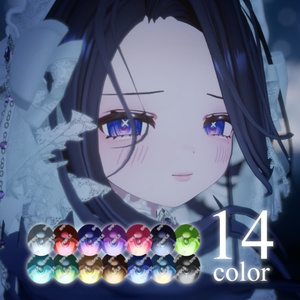 【Munkki】Heroine Eye+MakeUp texture【14+3color】