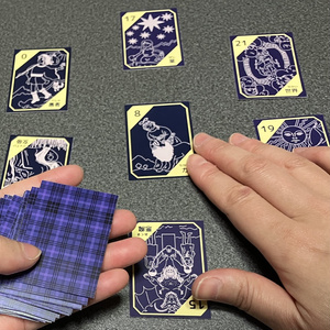 シンプルミニタロット　ネイビー×イエロー【定形郵便での発送希望の方はこちら】