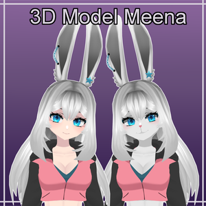 「Meena - ミーナ」3D Model オリジナル3Dモデル