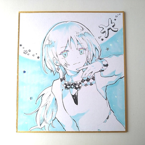 ✴︎ひなの⋈✴︎　手描き　イラスト　色紙 dc992c49-ddbb-48d5-bc29-