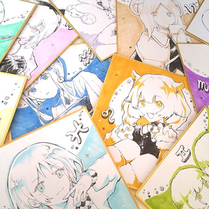 色紙イラスト - ひなの絵 - BOOTH