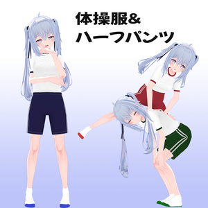 「サフィー」用 体操着&ハーフパンツ