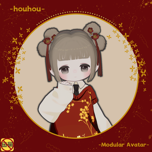 【キプフェル対応】可愛い中国風お団子ヘア -Twin_buns_hair_kipfel-中国风发型