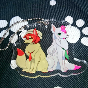 狼ゲームリンタロウの缶バッジ 狼ゲームリンタロウの缶バッジ 狼ゲーム57mm缶バッジ