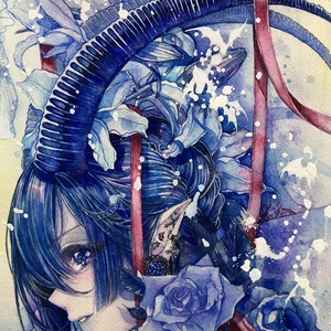 アクリル原画】シャチ 158×227mm - mf-artworks - BOOTH