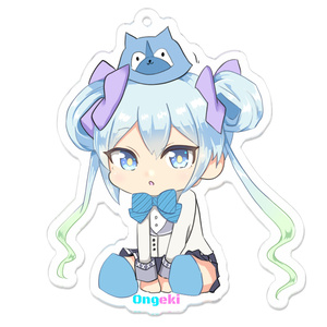 C105】オンゲキ バニーアクリルキーホルダー - #くらげりうむ - BOOTH