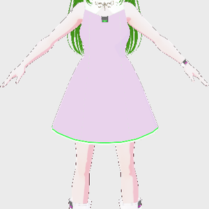 3Dアバター　ベル　VRChat 