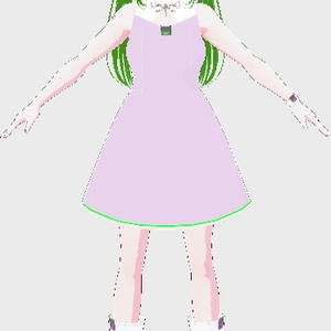 3Dアバター　ベル　VRChat 