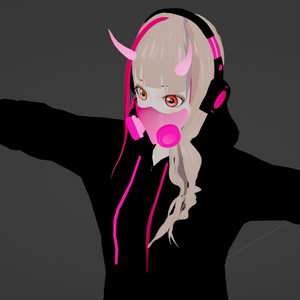 【VRoid】cluster向けVRM  OMH03 -RECO-
