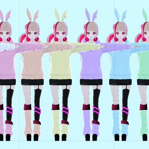 【cluster向けVRMアバター】UMR01 -RECO- 缩略图 3