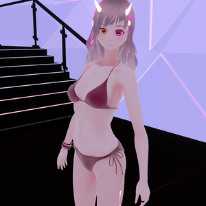 【cluster向けVRMアバター】Bikini -SISTERS-