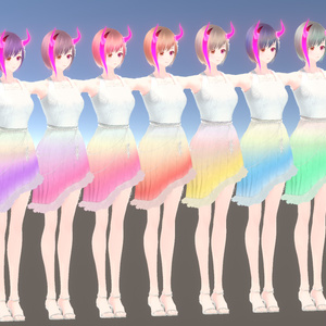 【cluster向けVRMアバター】SSS -SISTERS- 缩略图 8