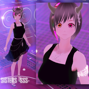 【cluster向けVRMアバター】SSS -SISTERS-