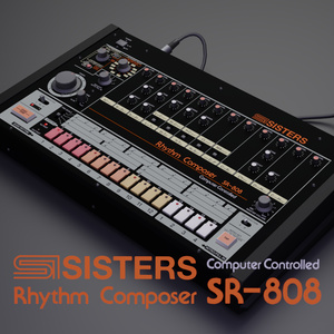 【3Dモデル】リズムマシン SR-808