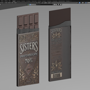 【XWear & fbx】SISTERS板チョコ★Valentine’s Day2025